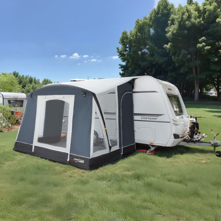 CAMPTECH Kristal Air 260 inflatable partial awning - 260 x 255 x 250 cm (W x H x D), Camptex Touring, 10 kg
