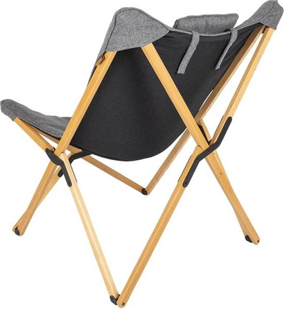 Bo-Camp folding camping chair L Grey Urban Outdoor - Wembley - Nika