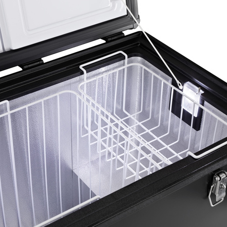 Indel B STEEL 124L travel fridge/freezer - 12V/24V