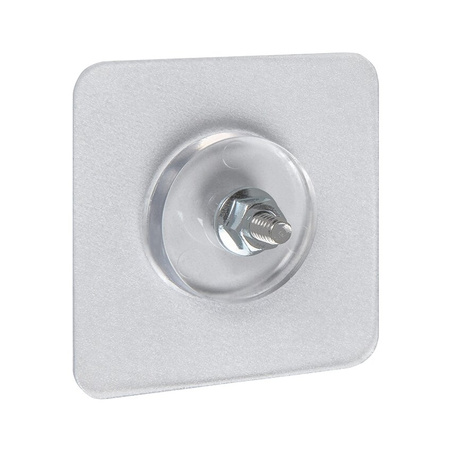 Magiczne haki M4 przezroczyste 4szt plastikowe 4,7cm