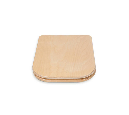 TROBOLO urine diverter white with wooden toilet seat - insert for DIY composting toilet
