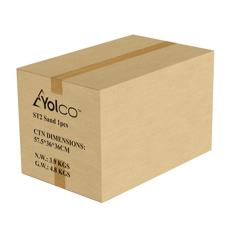 Yolco taboret ze schowkiem ST2 27,6 l, do 200 kg, piaskowy