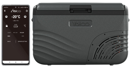 Yolco przenośna lodówka kompresorowa NX30 28 l, Carbon