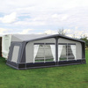 Przedsionek dmuchany do przyczepy CAMPTECH Jade Air 19 - obwód 1100-1125 cm, Camptex All Season, 4 okna, pompka w zestawie