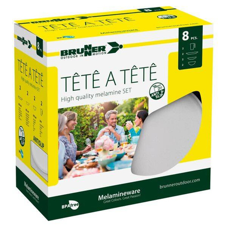 Tableware Set Tête-à-Tête Dolomit