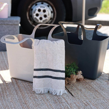 koziol Bag XL grey – duża, lekka torba na zakupy