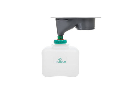 TROBOLO Spill Stop - spill protection for the liquids container of a separating toilet