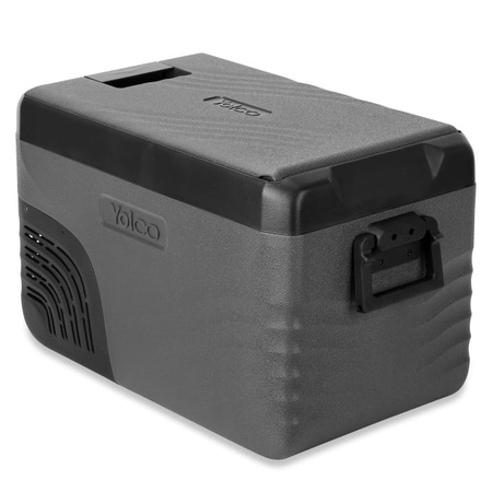 Yolco przenośna lodówka kompresorowa KX30 25 l, dwustrefowa, Carbon
