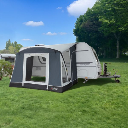 Przedsionek dmuchany częściowy CAMPTECH Kristal Air 220 - 220 x 255 x 250 cm (szer. x wys. x gł.), Camptex Touring, 9,45 kg