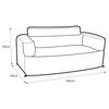 Sofa dmuchana Yolco GS4W 180 x 85 x 82 cm