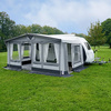 Markiza podróżna Lazise 240 Jasnoszary 946-980cm Stal