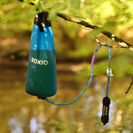 BOXIO WASH UP - set with water filter, towel and low SOLO UP Eurobox