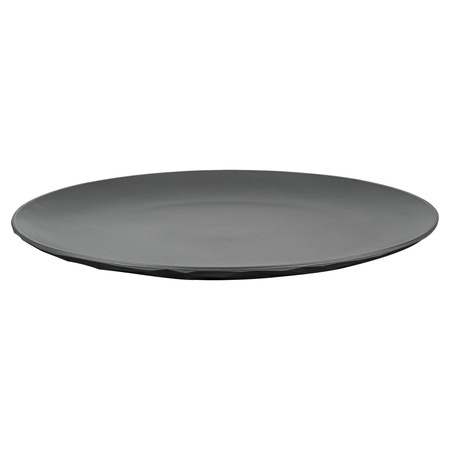 Talerz płaski CLUB PLATE 260 szary 26cm 4-osobowy