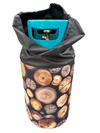 Pokrowiec na butlę gazową 11kg WOOD GalloNero