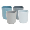 Tableware Set Molvadite, 16 Pcs., blue/grey