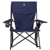 Krzesło bujane ogrodowe GCI Outdoor Comfort Pro Rocker składane ciemnoniebieskie
