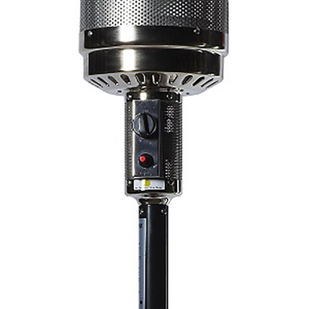 Carbon Garden Sun - Gas heating umbrella 5-13kW Black