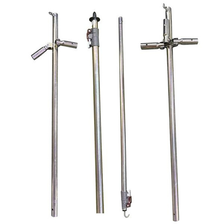 CAMPTECH Citrin base frame 8-10 - steel ø 22 mm, for Citrin sun canopy sizes 8-10, 7.15 kg