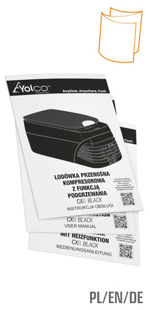 Lodówka przenośna kompresorowa Yolco 8L CX8 Black