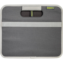 meori folding box Classic S 15 l granite grey - 32 x 27.5 x 26 cm, for camper, car and home