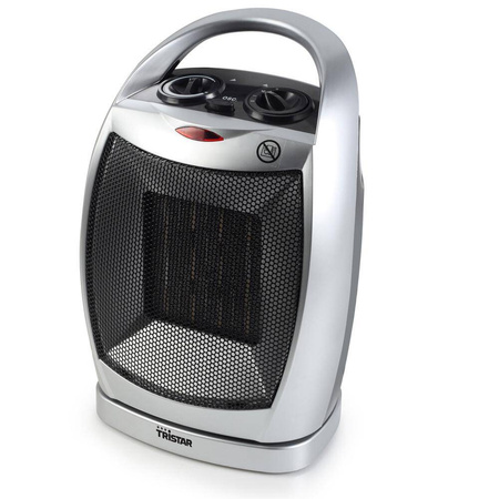 Tristar KA-5038 - grzejnik ceramiczny 1500 W z oscylacją i termostatem, zabezpieczenie przed przewróceniem