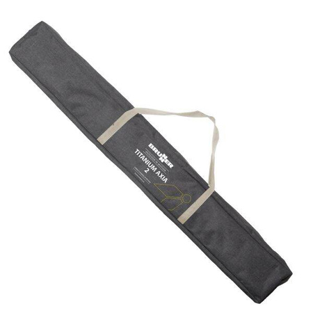 Stół kempingowy Titanium Axia marki Brunner z rolowanym blatem, 147 cm