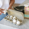 Pojemnik na jajka Koziol EGGS TO GO – piaskowy, na 10 jajek