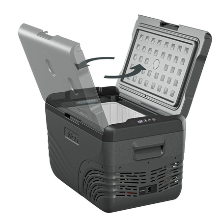 Yolco przenośna lodówka kompresorowa NX30 28 l, Carbon