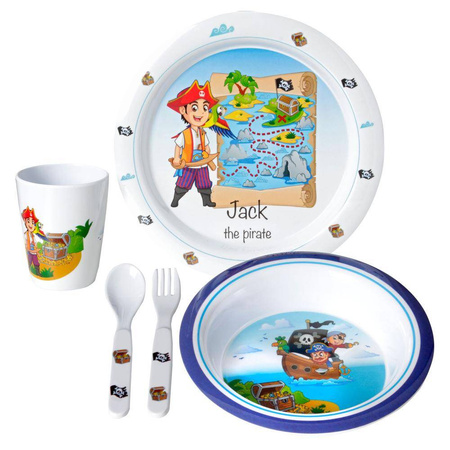 Zestaw zastawy stołowej Jack, 5-częściowy