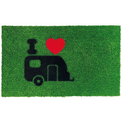 Doormat Green Flock
