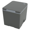 Trelino Evo M composting separation toilet anthracite, 5 l / 8 l, soft-close, no water or chemicals