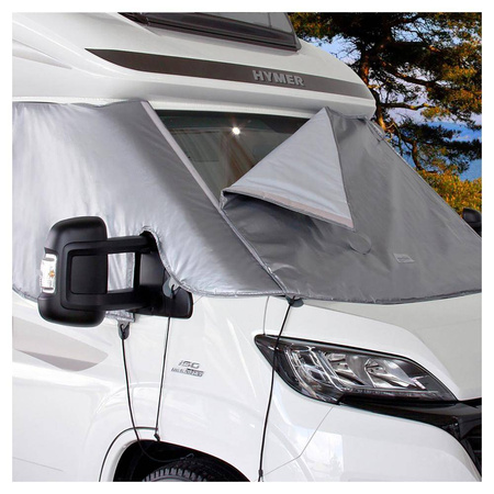 HINDERMANN CLASSIC - exterior thermal mat for the cab windows of the Fiat Ducato, approx. 10 mm insulation