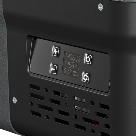 Yolco przenośna lodówka kompresorowa DX40 39 l, dwustrefowa, Space Grey
