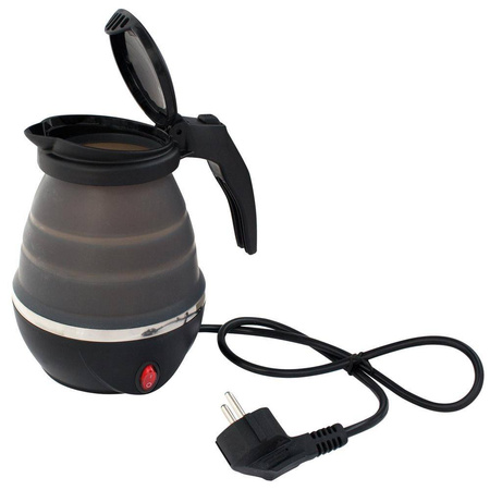 Czarny składany czajnik elektryczny 0.8 l  1100 W EuroTrail