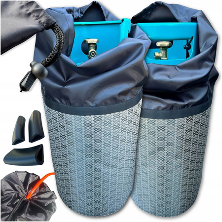 Pokrowiec na butlę gazową 11kg LIMITED GREY GalloNero