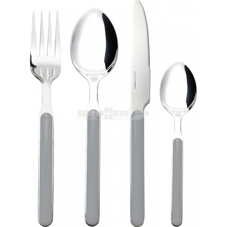 Brunner Pearl All Inclusive VIP - STONEtouch tableware set for 4, 40 pieces, with storage box, anti-slip