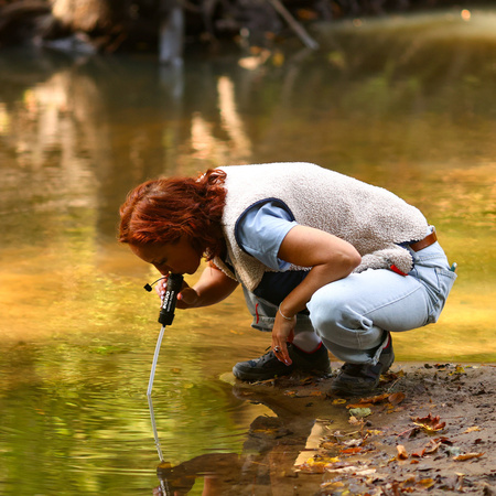 BOXIO WATER FILTER SYSTEM - travel water filter up to 8,000 l with 5 l bag