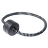Magnetic Cord reflective S, 20 cm black