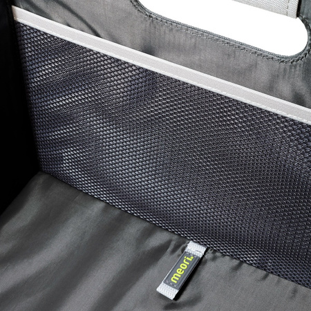 meori folding box Classic S 15 l granite grey - 32 x 27.5 x 26 cm, for camper, car and home