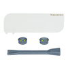 Base Plate with Magnet MagSpike Set M+ with Integrated Hooks, white