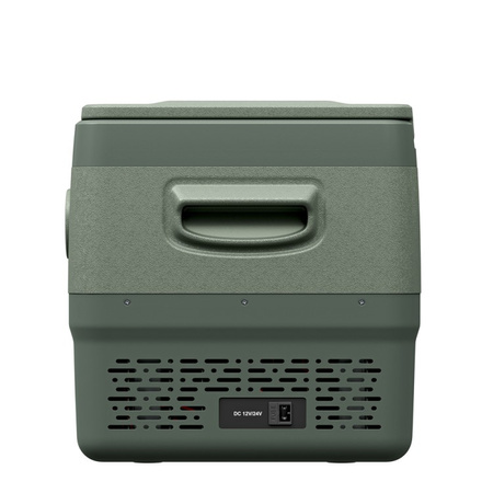 Yolco przenośna lodówka kompresorowa DX30 30 l, dwustrefowa, pistacjowa