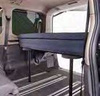 Podpory do modułu łóżkowego VW T7 Multivan, nogi drewniane, płyty podporowe