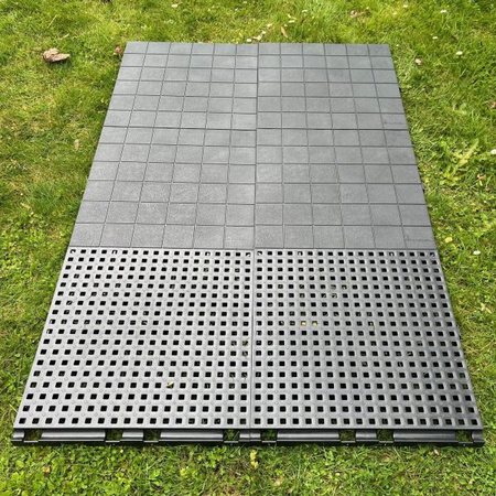 Płytka podłogowa perforowana Isabella 50x50 cm modułowa, antypoślizgowa