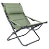 Krzesło rozkładane fotel Crespo AP/262 Tex-Comfort, Zielone