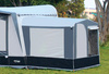 CAMPTECH Jade 19 caravan travel awning - circumference 1100-1125 cm, Camptex All Season, 4 windows, poles sold separately