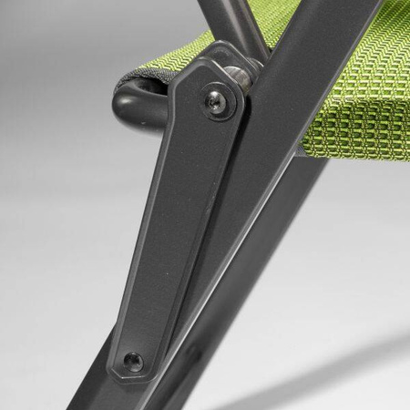 Krzesło kempingowe HighQ Comfortable Greenline marki FF Kollektion, jasnozielone