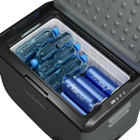 Yolco przenośna lodówka kompresorowa NX40 37 l, Carbon