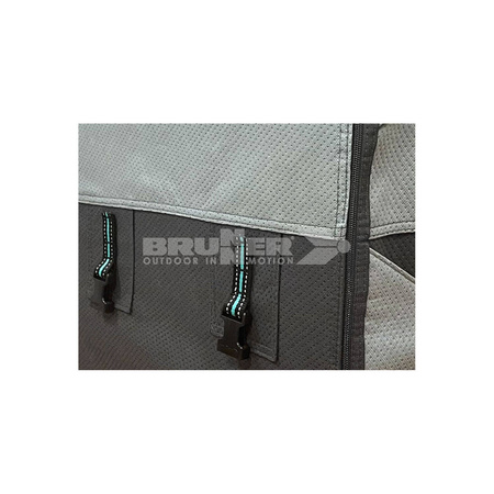Pokrowiec na przyczepę kempingową Brunner Design 12M 450-500 cm - 500 x 240 x 220 cm, 4-warstwowa włóknina, oddychający