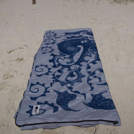 Śpiwór Koc Poncho BENT Vanlife Sherpa New Zealand Octopus Eco