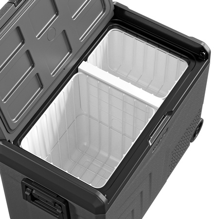 Yolco przenośna lodówka kompresorowa TCX60 60 l, dwustrefowa, Space Grey